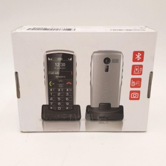 Emporia Classic Mobiltelefon Silber Smart Phone Schnurlose Telefone (61,68)