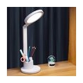 Touch Control Tischlampe 180 ° drehbares LED-Schreibtisch-Nachtlicht mit Stift-Telefonhalter für das Bett am Schlafzimmer im Hom