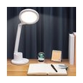 Touch Control Tischlampe 180 ° drehbares LED-Schreibtisch-Nachtlicht mit Stift-Telefonhalter für das Bett am Schlafzimmer im Hom