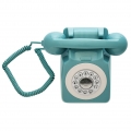 Desktop Schnurgebundenes Telefon 80er Jahre Vintage Retro Stil Telefon Schreibtisch Festnetz Telefon Unterstuetzung Ring Lautsta