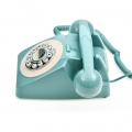 Desktop Schnurgebundenes Telefon 80er Jahre Vintage Retro Stil Telefon Schreibtisch Festnetz Telefon Unterstuetzung Ring Lautsta