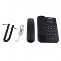 1 Stück Wandhalterung Telefon Anrufer-ID-Telefon , 1 Deutsch Setup-Menü , Farbe Schwarz Größe wie beschrieben