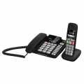 Gigaset DL780 PLUS - Festnetztelefon, Kombination aus Tischtelefon und Mobilteil