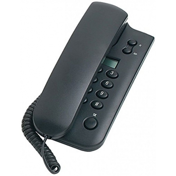 Saiet Landline Telephone, Display, Gray