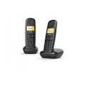 GIGASET A170 Duo Analoges/DECT-Telefon Anrufer-Identifikation Black - Plug-Type C (EU)