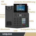 GEQUDIO GX5+ IP-Telefon Set mit Netzteil & WLAN Stick