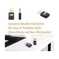 GEQUDIO GX5+ IP-Telefon Set mit Netzteil & WLAN Stick