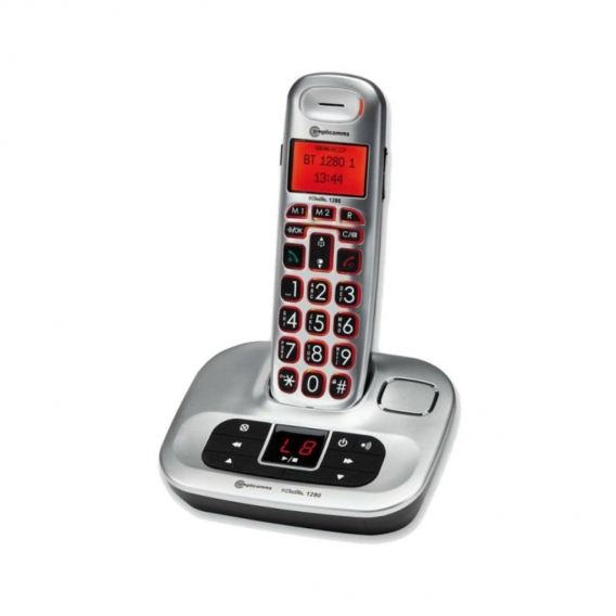Schnurloses Telefon mit integriertem Anrufbeantworter, BigTel 1280