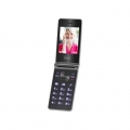 Trevi FLEX PLUS 75 Mobiltelefon mit Dual Display Schwarz
