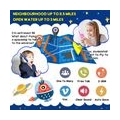 Kinder WalkieTalkie,6 km Langstrecken Kinder-Walkie-Talkie  Kinderspielzeug Beste Geschenke für Jungen und Mädchen 3Stück