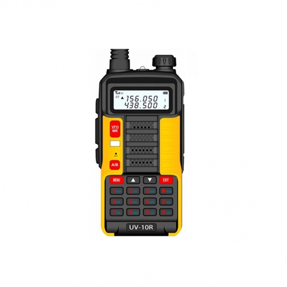 Baofeng UV-10R VHF/UHF Funkgerät 10 Watt Dual Band Walkie-Talkie VHF136-174mhz/UHF 400-520mhz, Orange