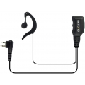 Retevis R111 Funkgerät Headset 2 Pin G Form Ohrhörer einstellbare Lautstärke Kopfhörer Kompatibel mit Minland G15/G18 Motorola D