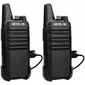 Retevis RT622 Walkie Talkie Mini, Professionelle CTCSS/DCS PMR446 Funkgeräte, VOX-Scan-Monitor, Lizenzfreies, Wiederaufladbares 