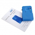 Andoer® Drahtloser Mini 8 Multi Stimmenverzerrer Mikrofon Disguiser【blau】