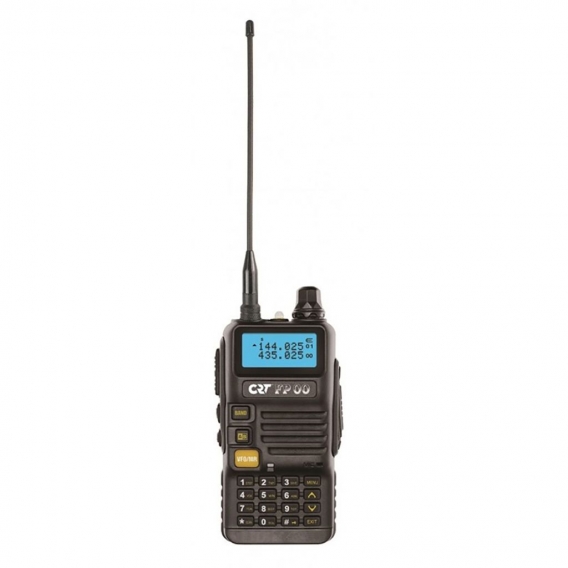 VHF / UHF-Mobilfunkstation CRT FP00 Dualband 136-174 und 400-440 MHz Farbe Schwarz, VOX, 128 Kanäle, Scan, Programmierbar, Tasch