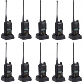 More about 10X BAOFENG UV-9R Plus Funkgerät Zwei-Wege-Funk-Dualband-Walkie-Talkie-FM-Transceiver IP67 Wasserdichter staubdichter Funkgerät 