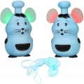 Retevis RT30M Walkie Talkie Kinder, PMR446 Blinkende LED-Ohren, Mini Funkgeräte, Spielzeug Geschenk für Kinderzum Wandern, Campi