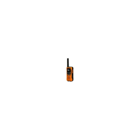 Alecto FR300OE - Robustes Funkgerät - Reichweite von bis zu 10 Kilometern, Schwarz/Orange