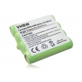 vhbw Akku kompatibel mit Switel WT237 Funkgerät, Walkie Talkie (600mAh, 4,8V, NiMH)