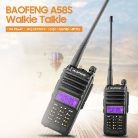 More about 2X BAOFENG A58S Walkie Talkie Radio BF-A58S IP67 Waterproof Dual Band Radio