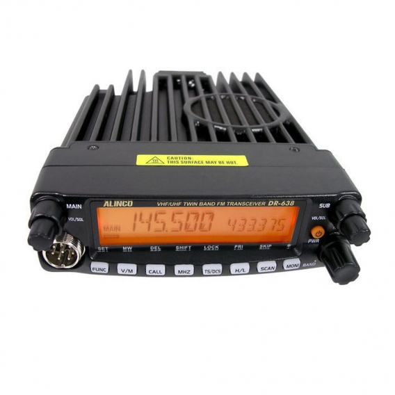 Alinco DR-638HE Dualband-V4F / UHF-Radiosender 144-146 MHz / 430-440 MHz