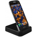 mumbi USB Dock kompatibel mit Samsung Galaxy S3 Dockingstation / Galaxy S3 Neo Ladestation + USB Datenkabel