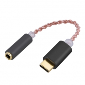 More about USB C auf 3,5 mm Audioadapter Kopfhöreranschluss USB Typ C auf AUX für PC-Smartphones Farbe Schwarz