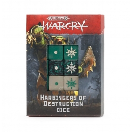 More about Games Workshop Warcry: Harbingers of Destruction Dice Set, Würfelsatz, Schwarz, Grün, Weiß, 16 Stück(e)