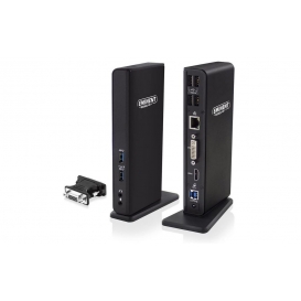 More about Eminent EM1500, Verkabelt, USB 3.2 Gen 1 (3.1 Gen 1) Type-A, 3,5 mm, USB Typ-A, USB Typ-B, 10,100,1000 Mbit/s, Schwarz