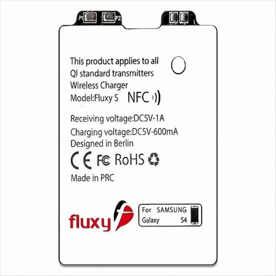 FluxPort Fluxy S4 Induktionsladegerät Qi weiß