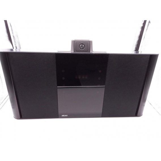 Akai ASB90L Lautsprecher für Apple iPod/iPhone/iPad Docking-Anschluss schwarz