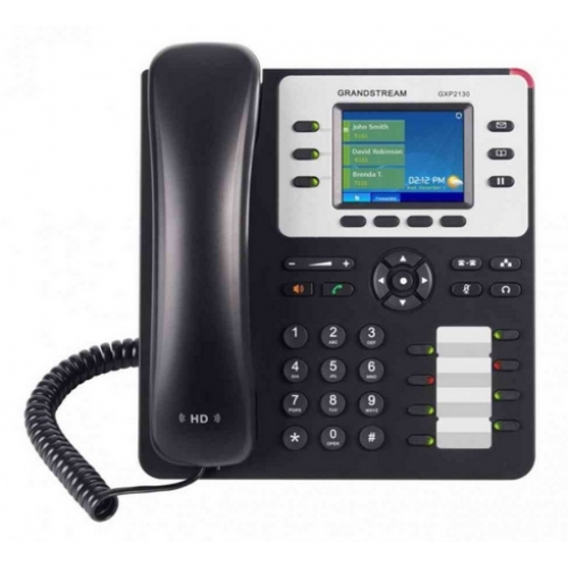 Grandstream GXP 2130 Telefon, Farbdisplay, Rufnummernanzeige, Video-Telefonie, Ethernet