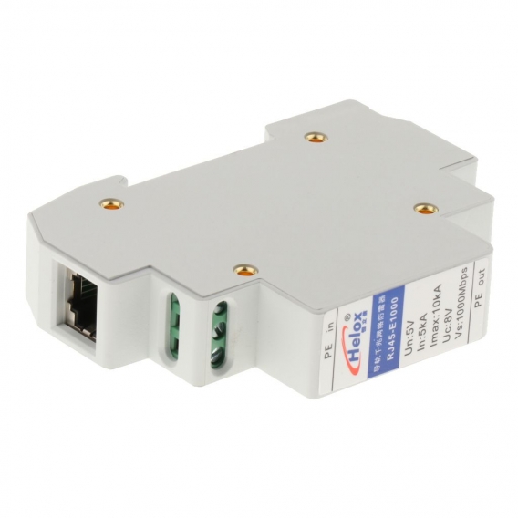 Ethernet RJ45 1000 Mbit / S Überspannungsschutz Blitzschutz