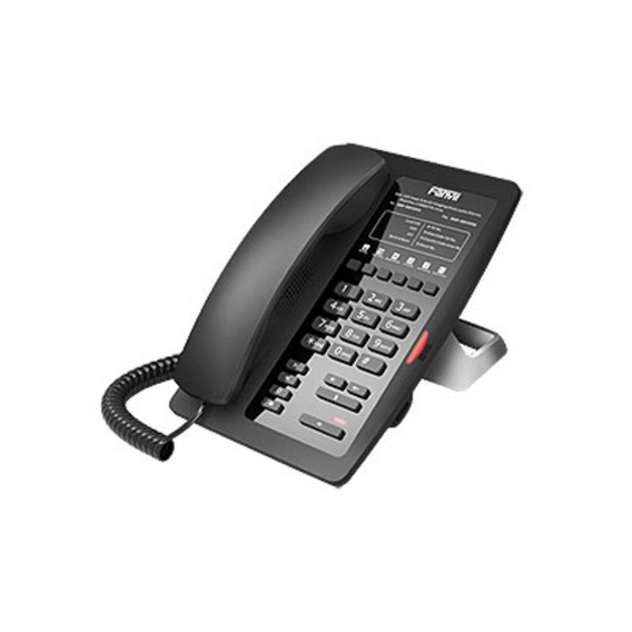 Fanvil Hoteltelefon H3 schwarz - VoIP-Telefon - Voice-Over-IP Fanvil