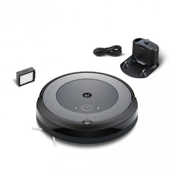 iRobot Roomba i3 Roboter-Staubsauger Schwarz, Grau