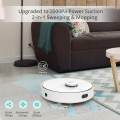360 S7 Roboter-Staubsauger + Mop für Tierhaare mit KI-Speicher-Bodenkartierung, Kollisionsschutz, Selbstaufladung, Wi-Fi und Spr