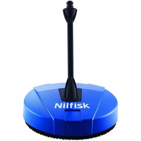 Nilfisk 128500700 Compact Patio Flächen- & Terrassenreiniger Aufsatz, kompatibel zu Nilfisk Hochdruckreinigern, Click&Clean-Syst
