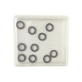 10-teiliges O-Ring-Hochdruckreiniger-Teileset Lance-Schlauchdüsen-Gummiring für Karcher Farbe Schwarz