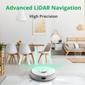 360 S5 LiDAR Roboter-Staubsauger mit Kartierungstechnologie, 2200 Pa, selektive Raumreinigung, Zeitplan, mehrstöckige Kartierung