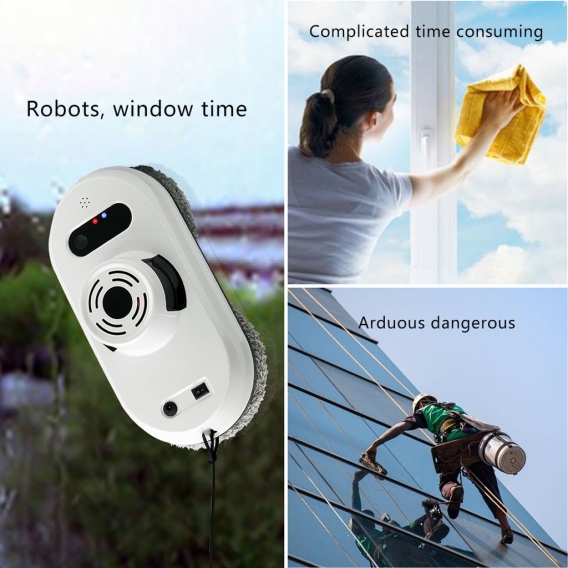 Roboter-Staubsauger Fensterputzer Fernbedienung Anti-Falling Electric Glass Window Cleaner Robot