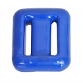 Scuba Weights Gummibeschichtetes Gegengewicht Schnorcheln Schwimmsportgeräte Farbe Blau