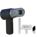 Autostaubsauger, leistungsstarker kabelloser Dual-Use-Handstaubsauger für Zuhause und Auto (schwarz)