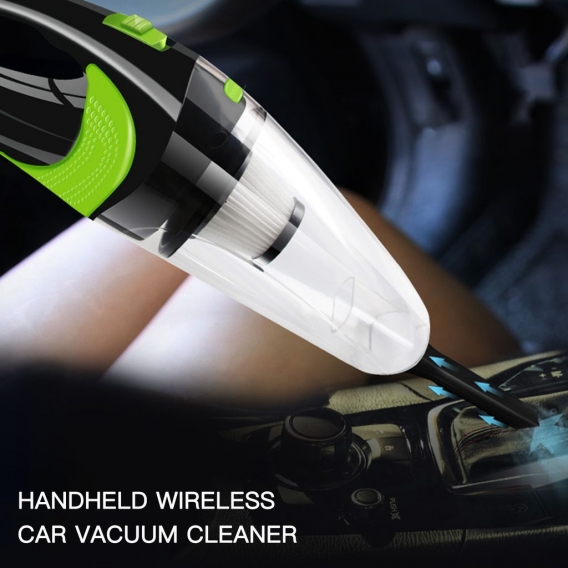 Auto-Staubsauger Handstaubsauger Wireless USB-Schnellladung Tragbar fuer die Nassreinigung von Autos zu Hause