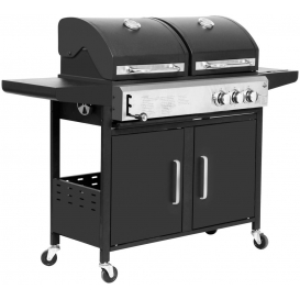 More about El Fuego Kombigrill "Nevada" AY5731 Gasgrill und Holzkohle Smoker Grill