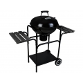 Gartengrill  Holzkohle-Grill rund Standgrill mit Deckel Camping Party Outdoor 8056