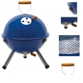 TOPICO Kugelgrill COOKOUT, Farbe:blau