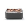 Barbecook Tischgrill Carlo Holzkohle Urban Grey