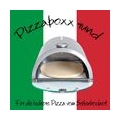 Pizzabox mit Pizzastein - Aufsatz für Gasgrill und Gasbrenner 35x32cm