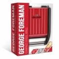George Foreman Steel Family Fitnessgrill Rot