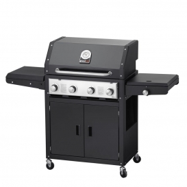 More about Grandhall Gasgrill Xenon 4 Black - 4 Brenner + Seitenbrenner